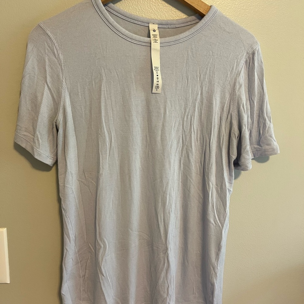 Lululemon Athletica Blue Short Sleeve Tee